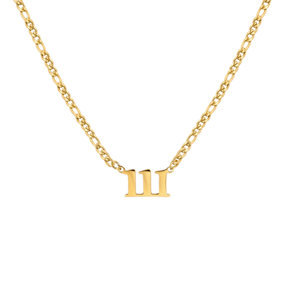 Angel Number Collana Oro