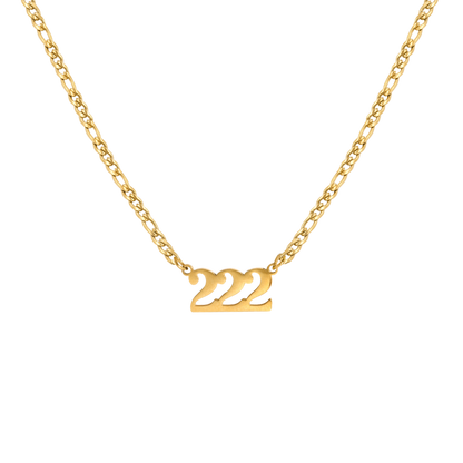 Angel Number Collana Oro