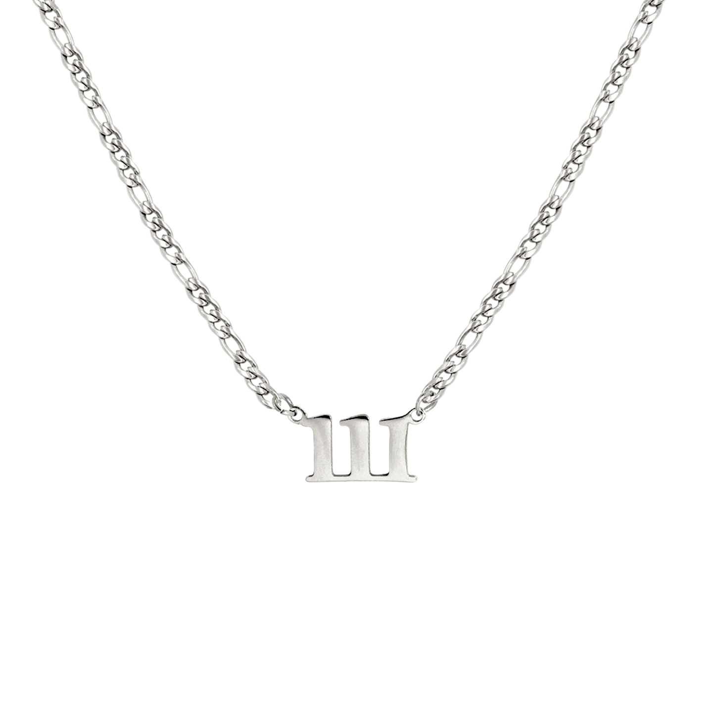 Angel Number Collana Argento