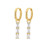 Baguette Bundle Hoop Set Small Oro