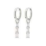 Baguette Bundle Hoop Set Small Argento