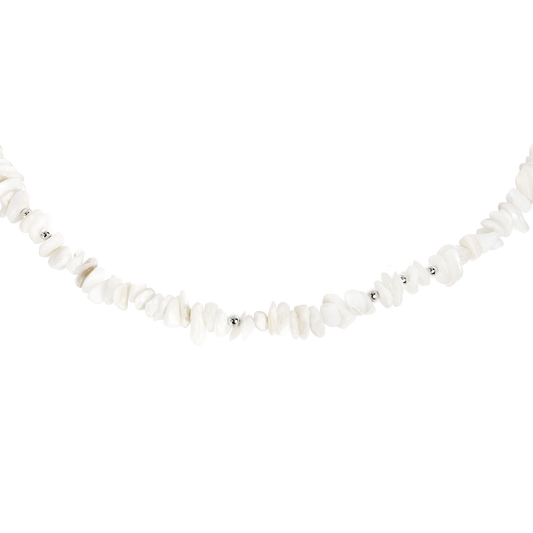 By the Beach Choker Argento