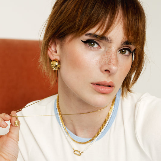 Classic Couture Hoops Oro