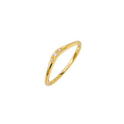 Delicate Sparkle Anello Oro