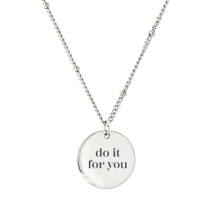 Do it for you Collana Argento