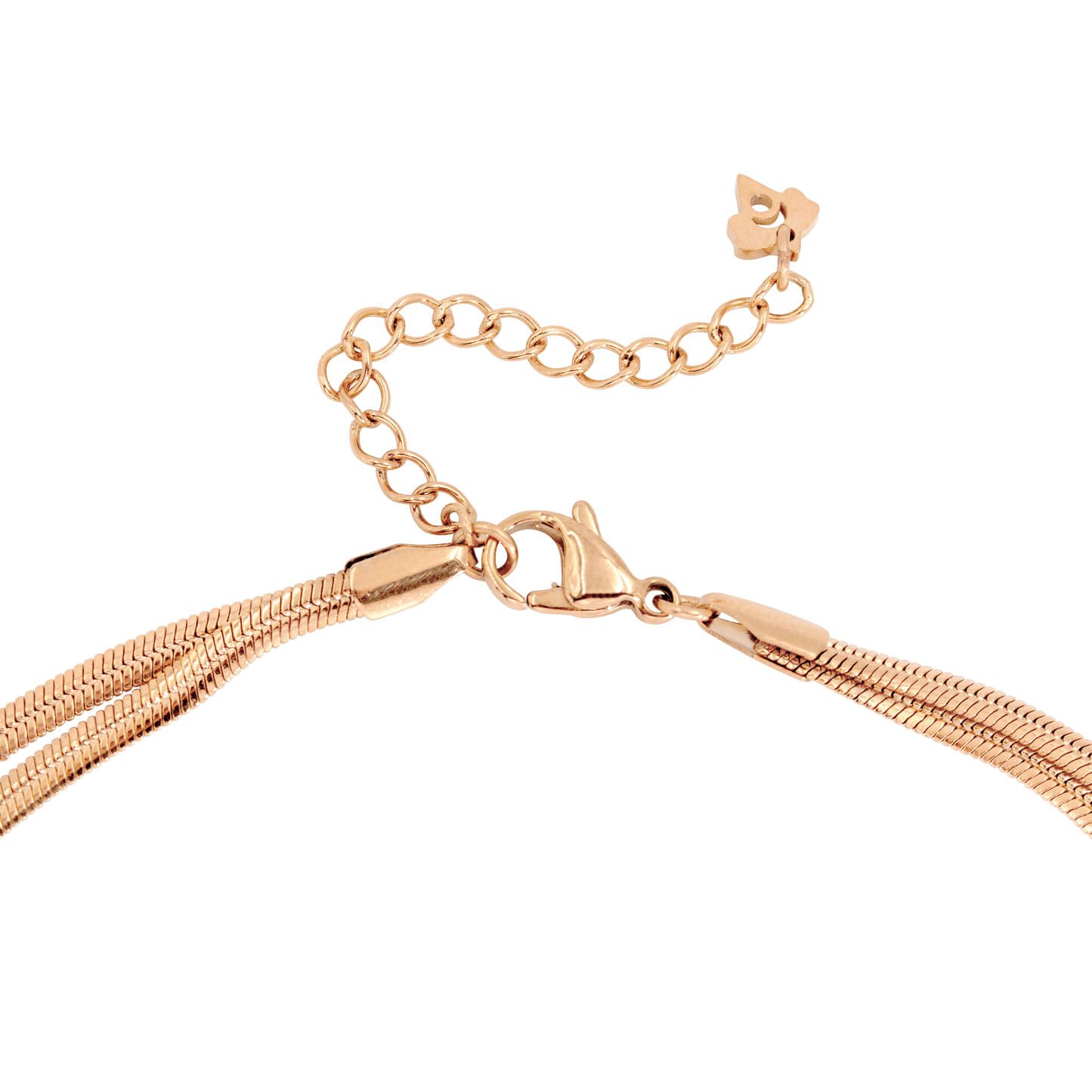 Duality Chain Collana Oro Rosa
