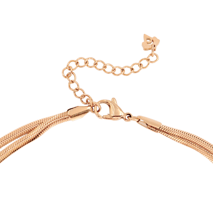 Duality Chain Collana Oro Rosa