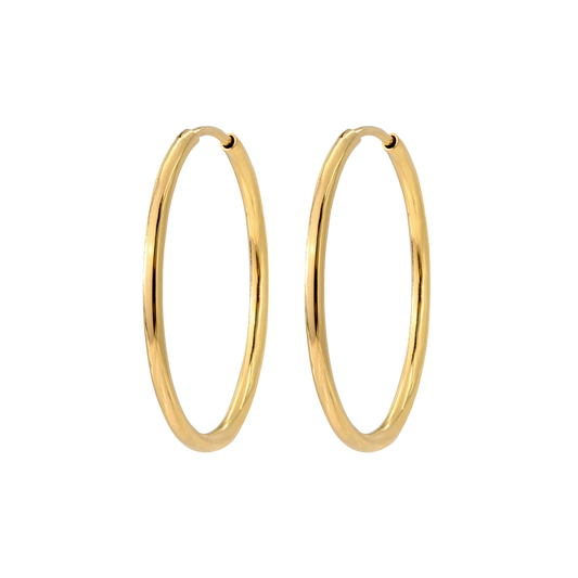 Extra Large Hoops Oro
