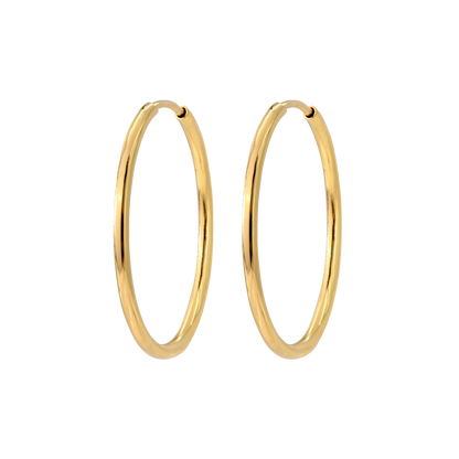 Extra Large Hoops Oro