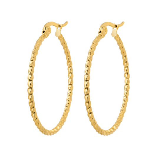 Twisted Hoops Extra Large