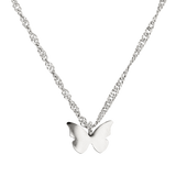 Flutterby Collana Argento