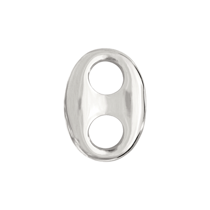 Chunky Gem Find Hoop Set Medium Argento