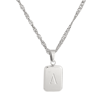 Letter Collana Argento