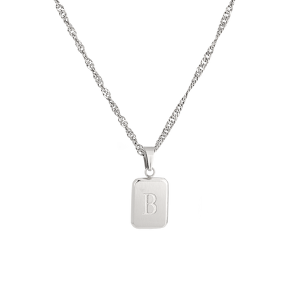 Letter Collana Argento