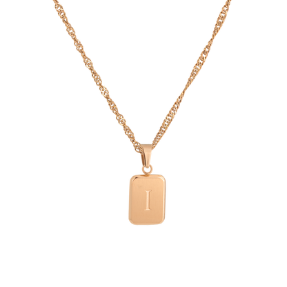 Letter Collana Oro Rosa