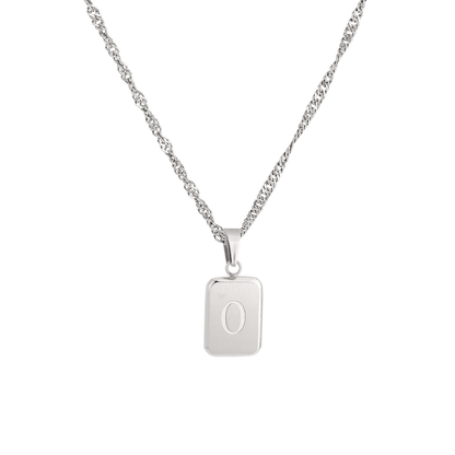 Letter Collana Argento