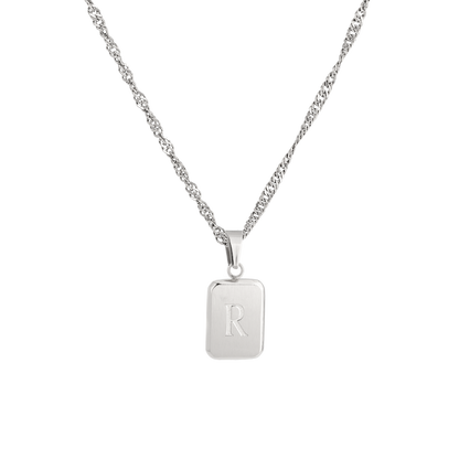 Letter Collana Argento