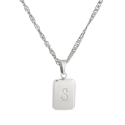 Letter Collana S Argento