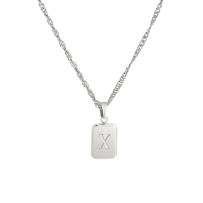 Letter Collana Argento