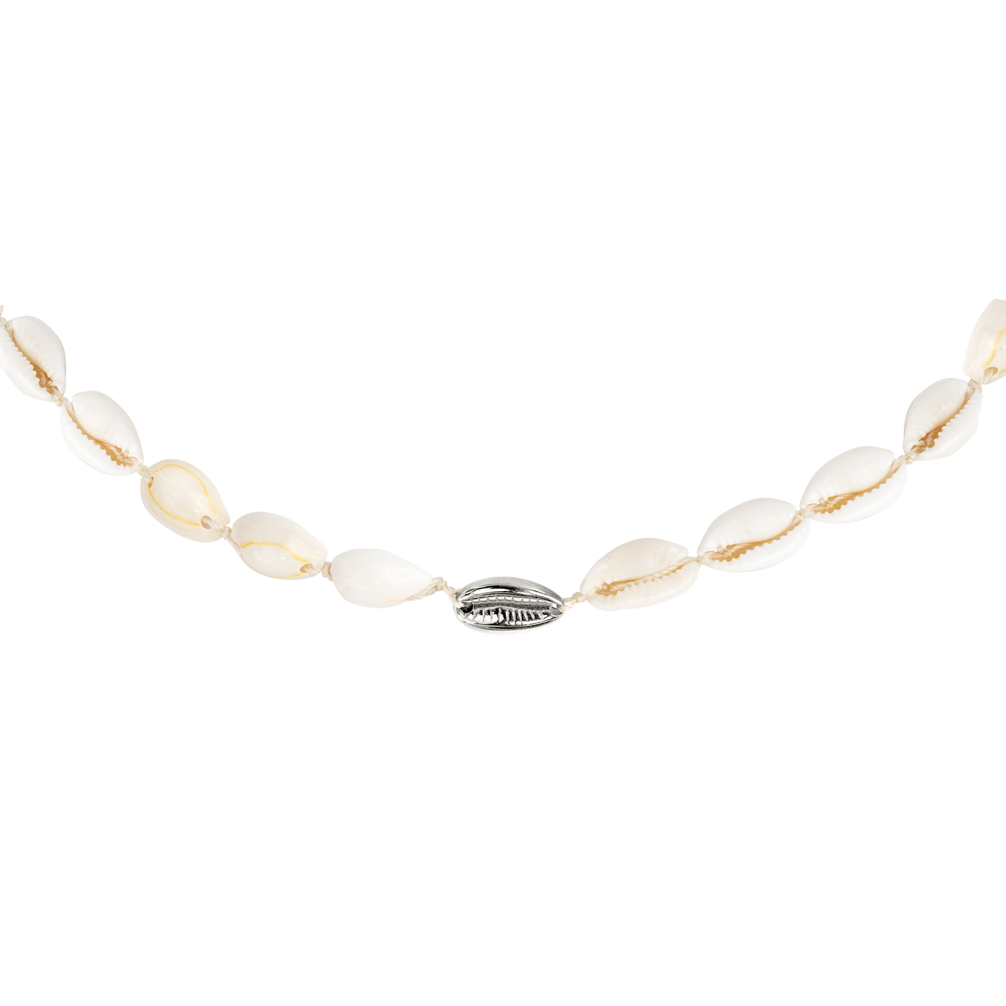 One in a Shell Choker Argento