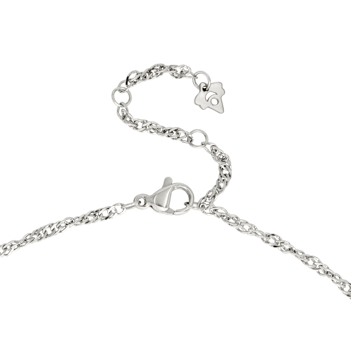 Oval Pendant Collana Argento