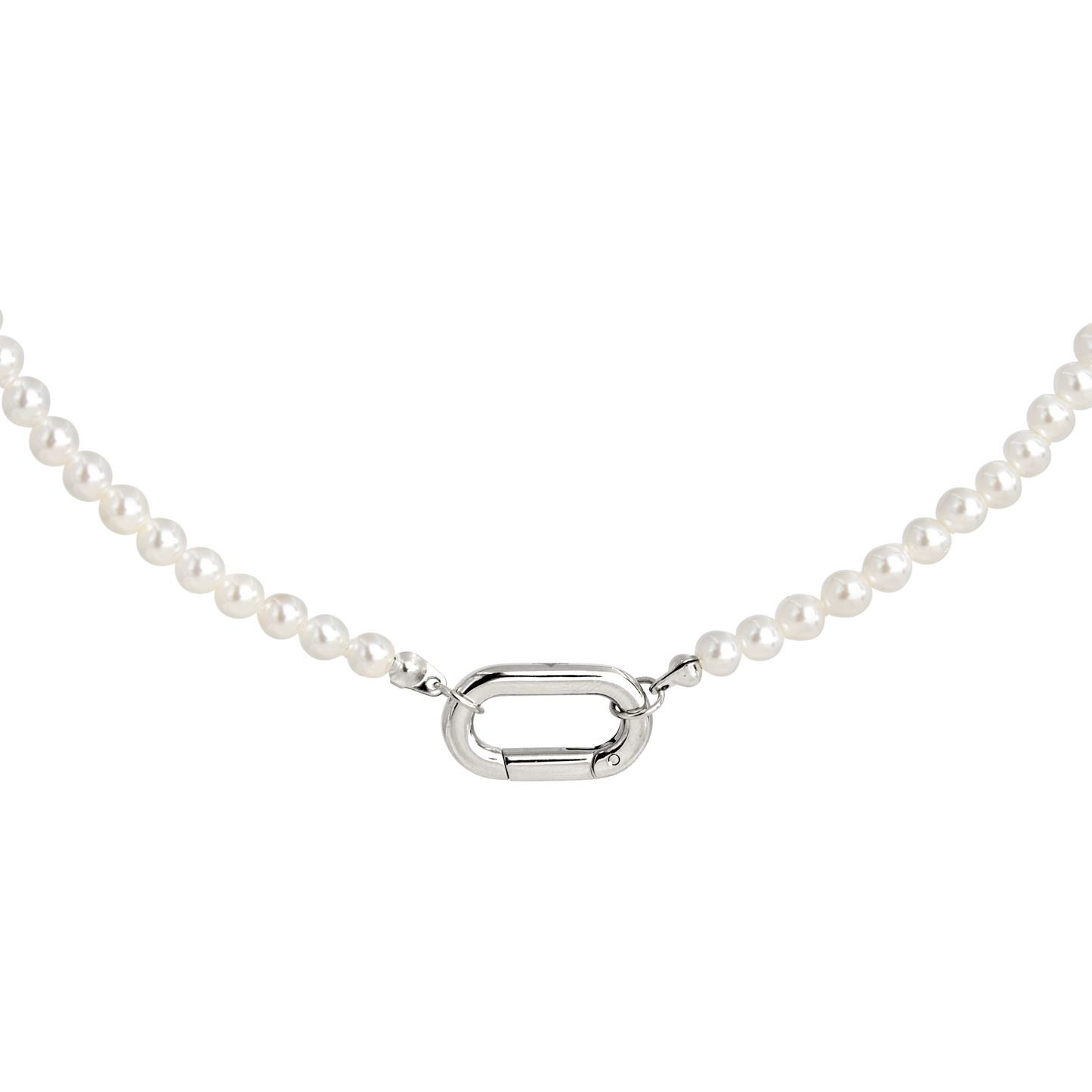 Timeless Pearls Collana Argento