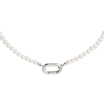 Timeless Pearls Collana Argento