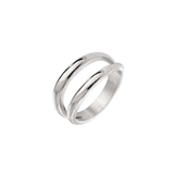 Duality Anello Argento