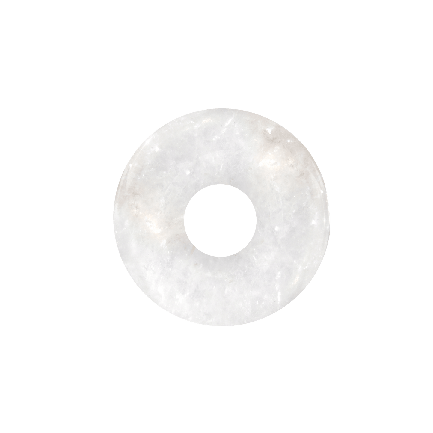 Chunky Above the Clouds Donut Hoop Set Medium Argento