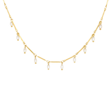 Annes Authentic Pearl Choker Oro