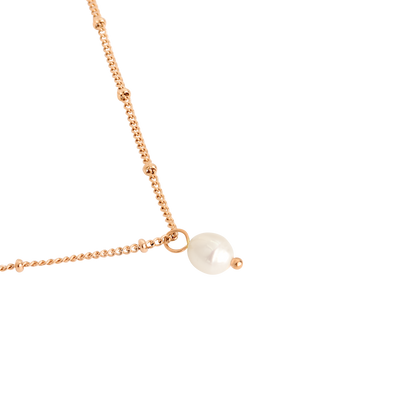 Baby Pearl Collana Oro Rosa