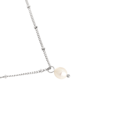 Baby Pearl Collana Argento