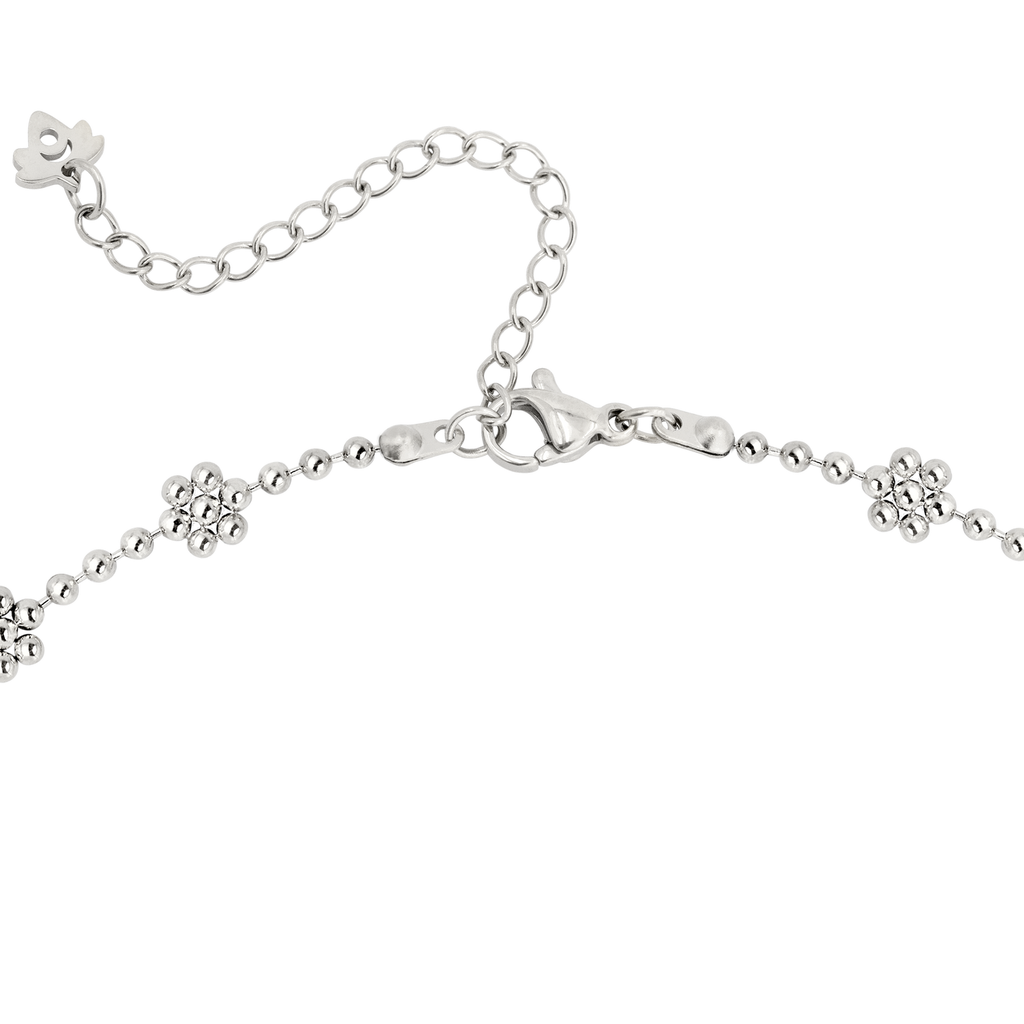 Blooming Choker Argento