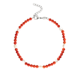 Coral Color Cavigliera Argento