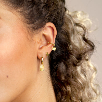 Fluttery Ear Cuff Oro