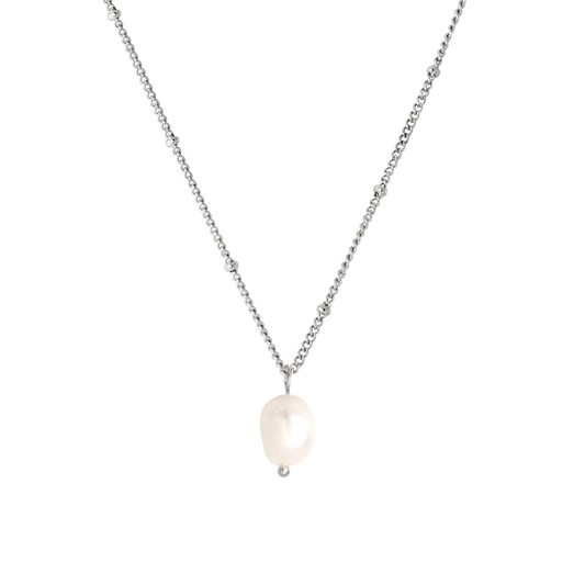 Mother Pearl Collana Argento