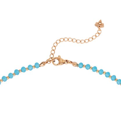 Into the Blue Choker Oro Rosa