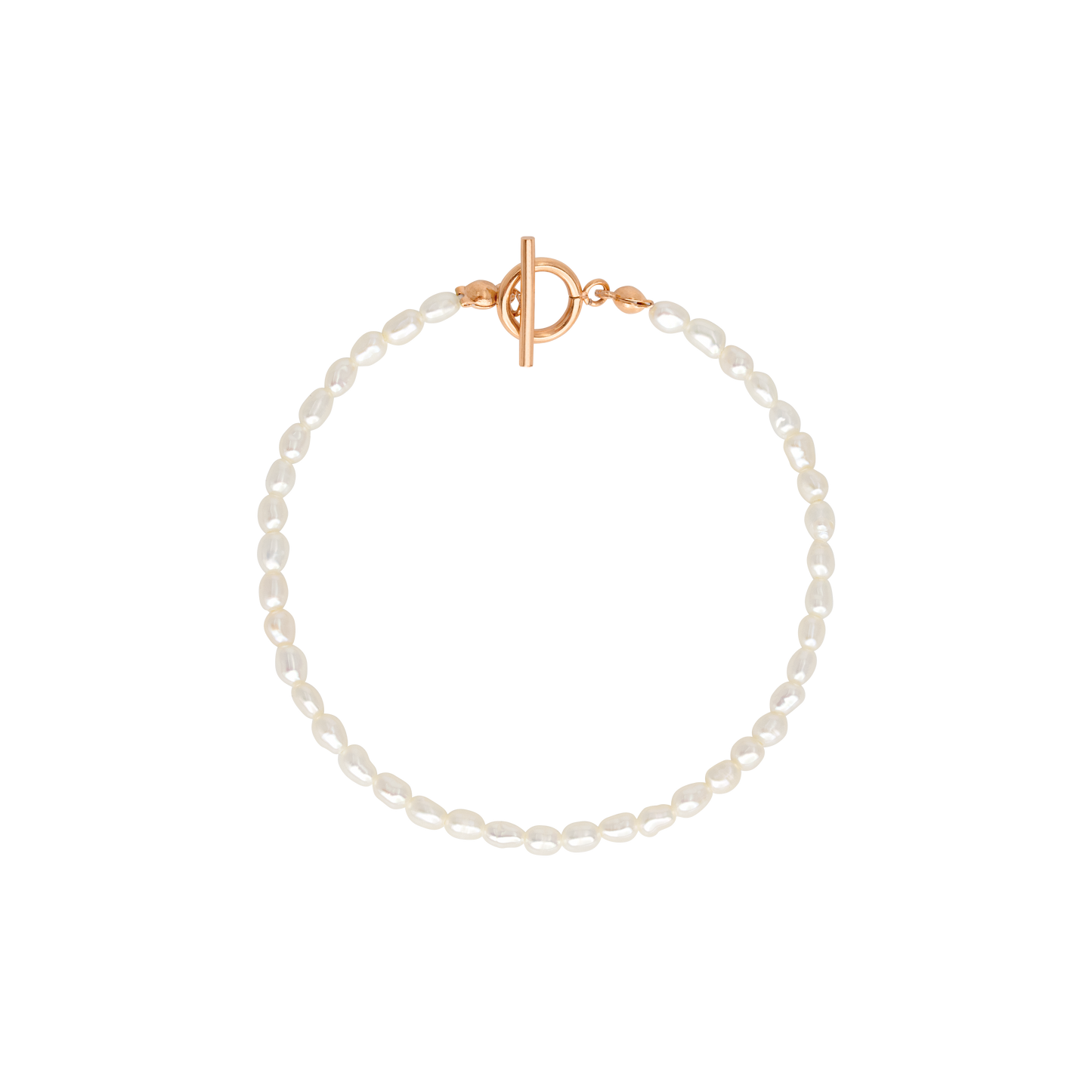 Lenis Loving Pearl Bracciale Oro Rosa