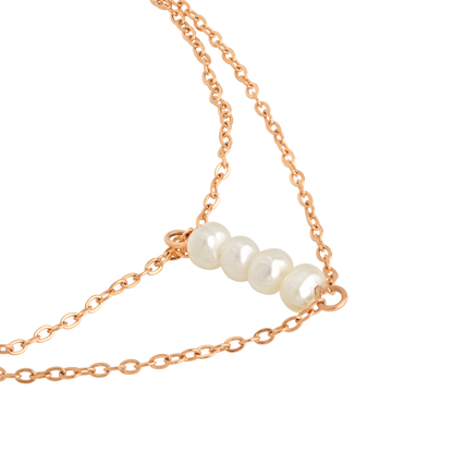 Lisys Pure Pearl Bracciale Oro Rosa