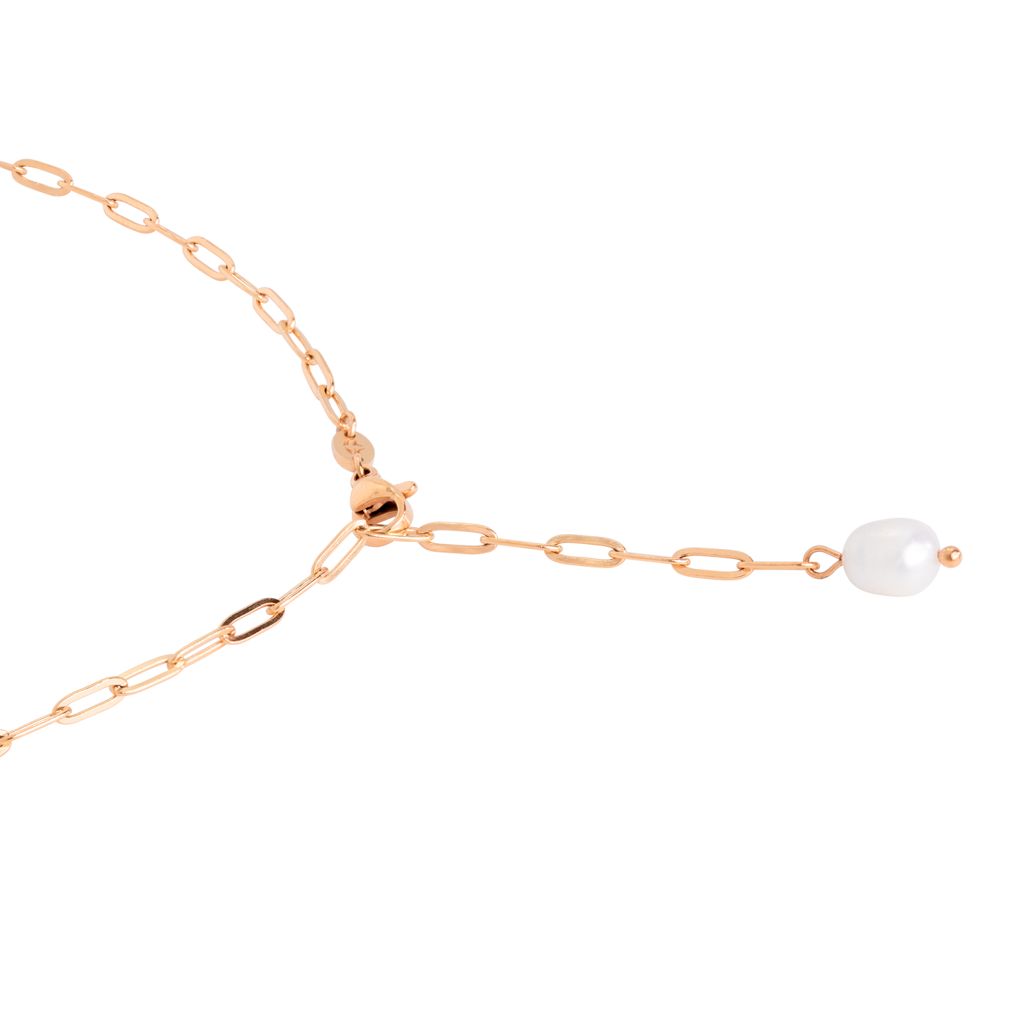 Ocean Find Y-Collana Oro Rosa