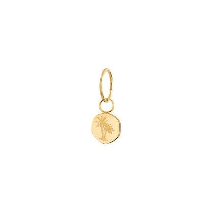 Palmera Coin Bikini Charm Oro