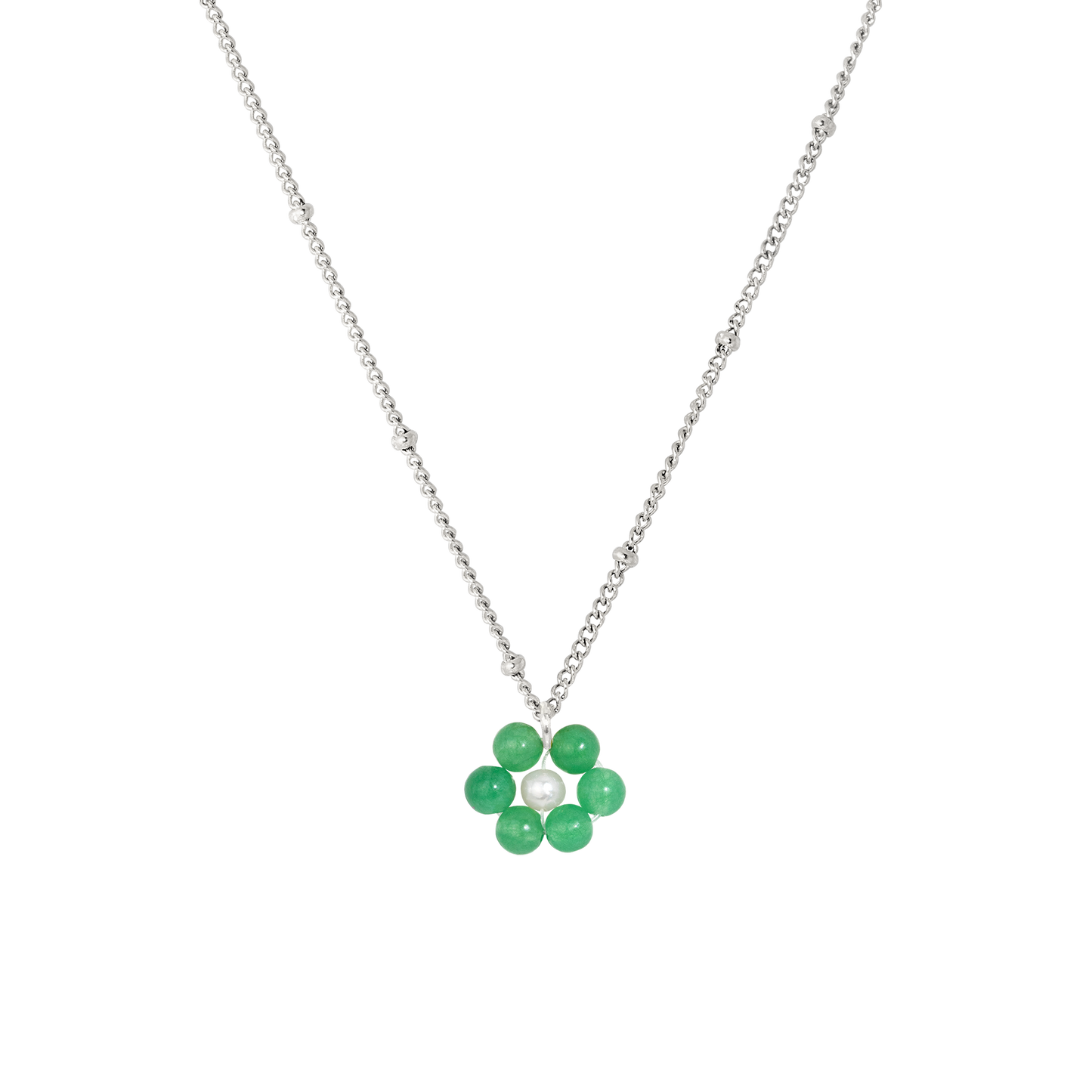 Pastel Flower Collana Argento