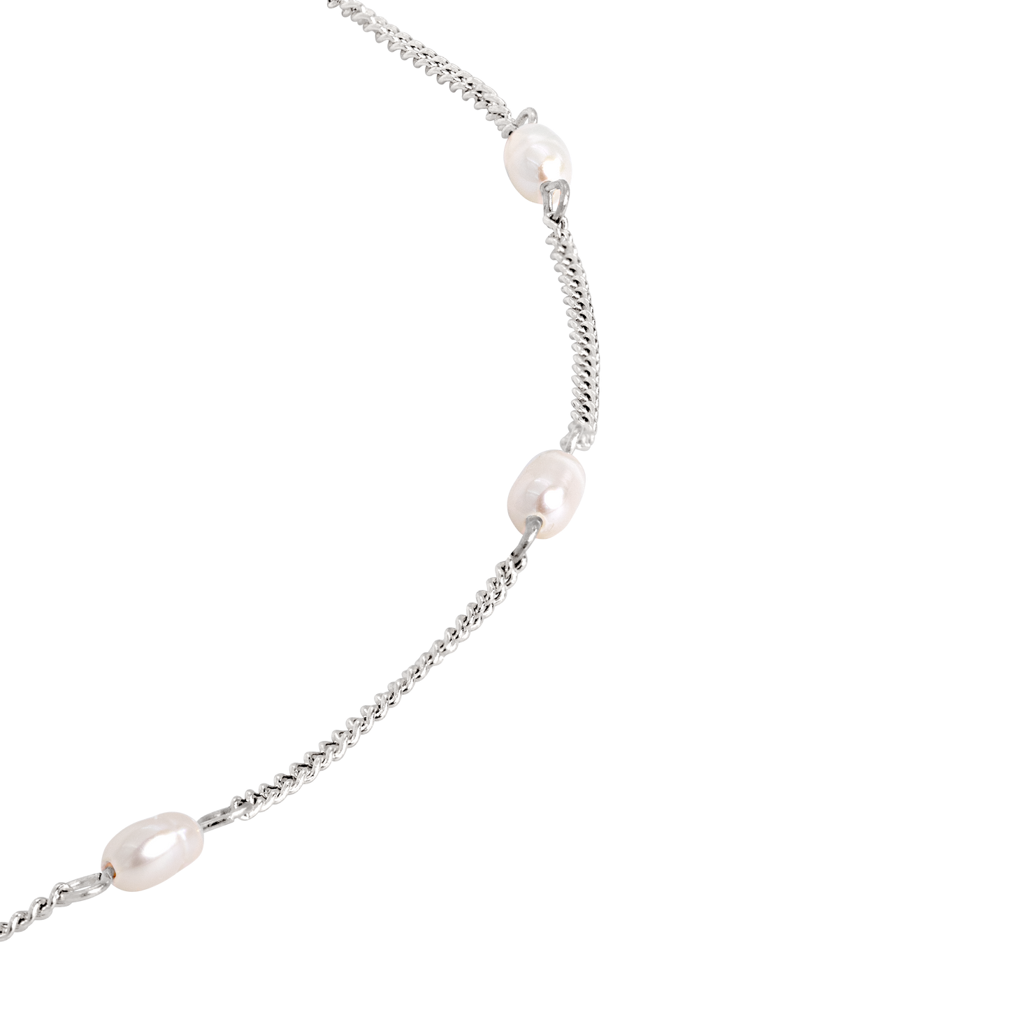 Pearl after Pearl Choker Argento