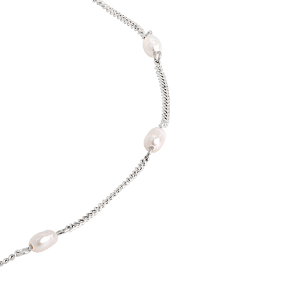 Pearl after Pearl Choker Argento