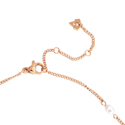 Pearl after Pearl Choker Oro Rosa