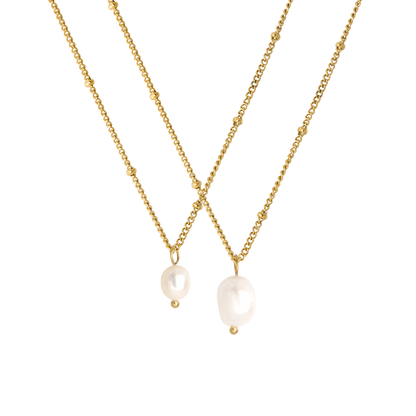 Pearl Collana Duo Bundle Oro