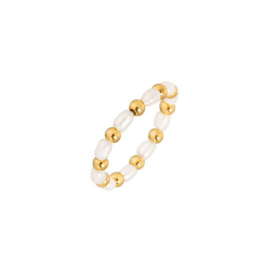 Pearl'n'Beads Anello Oro