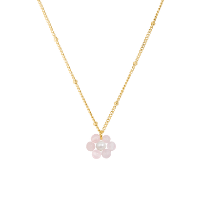 Rose Flower Collana Oro