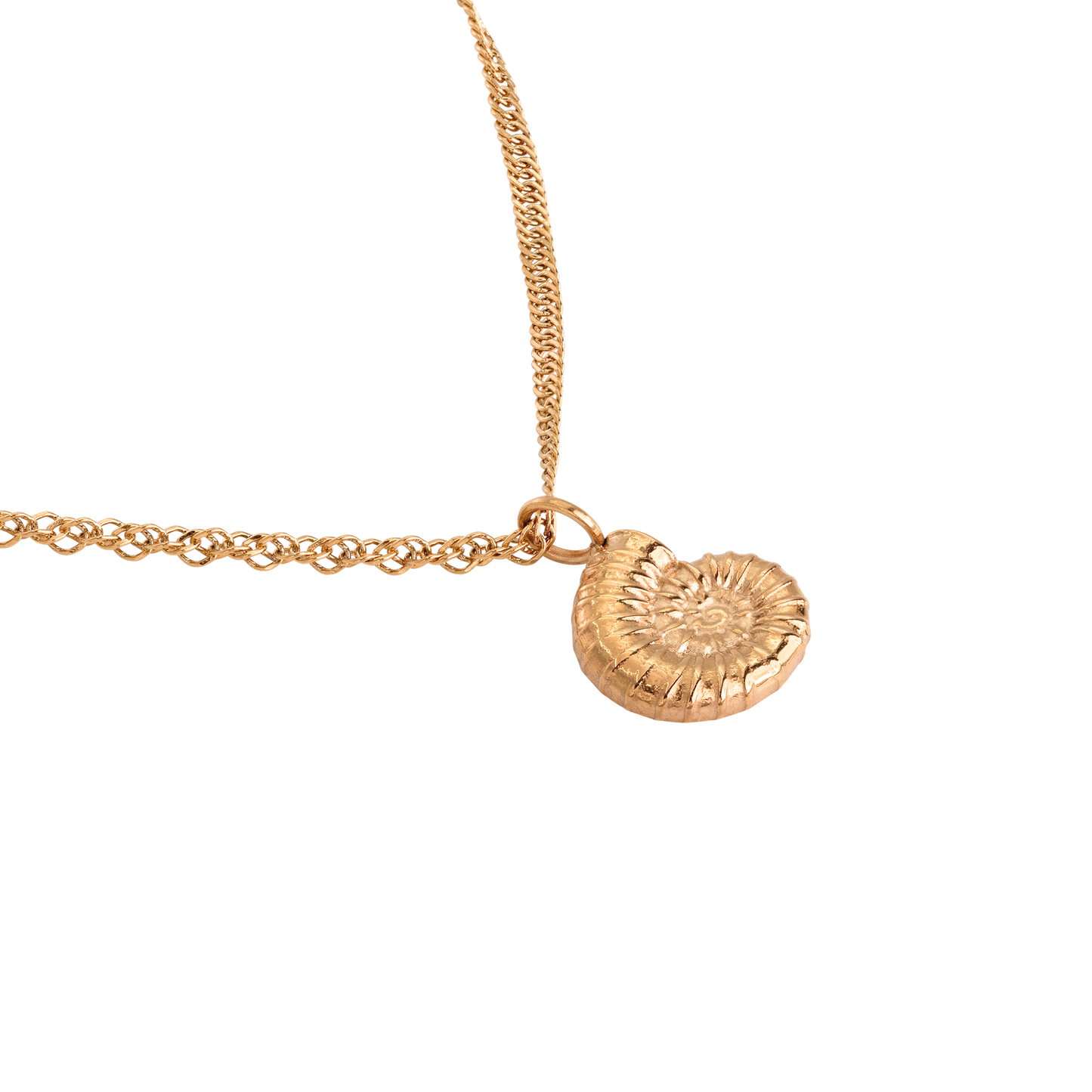 Shell Seeker Collana Oro Rosa