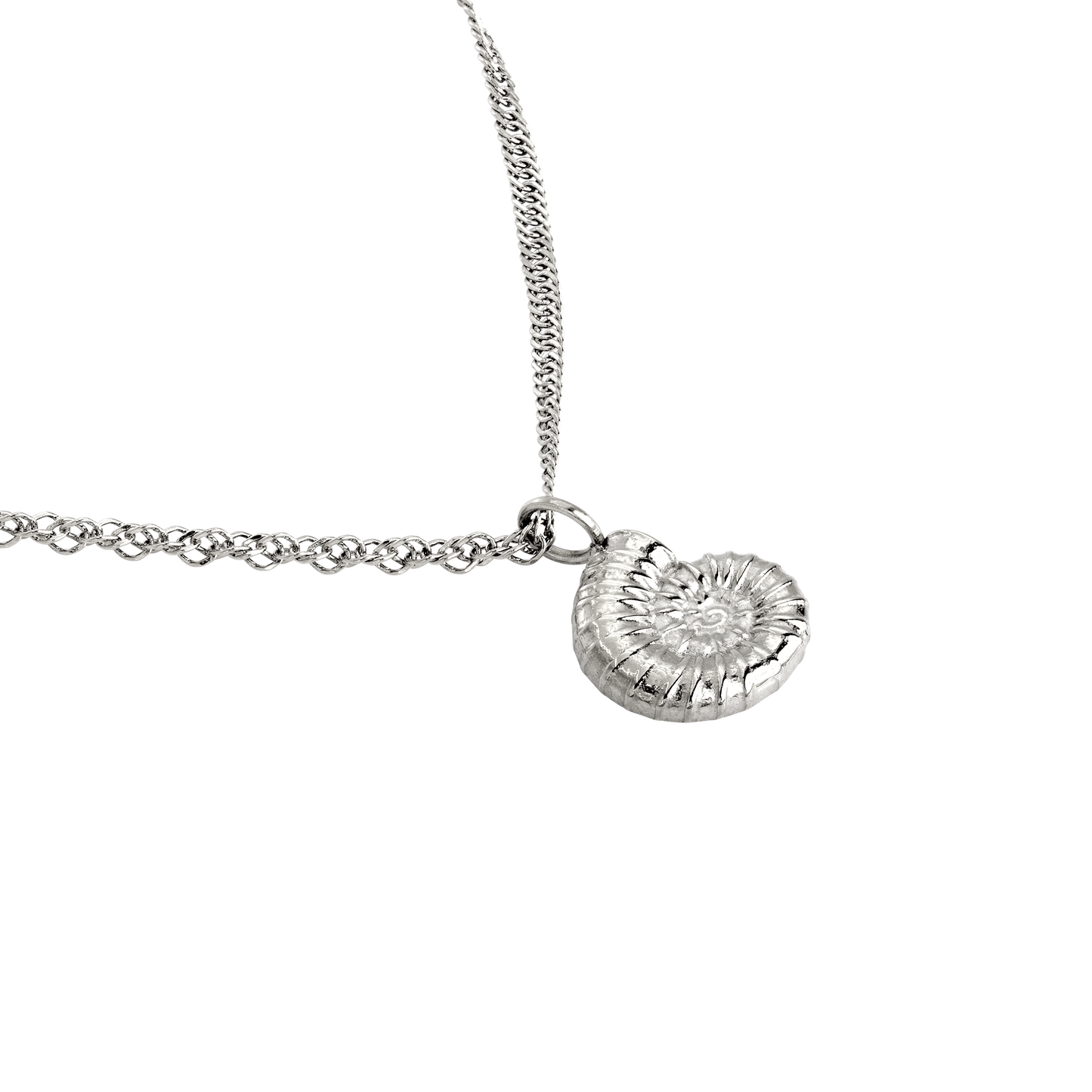 Shell Seeker Collana Argento